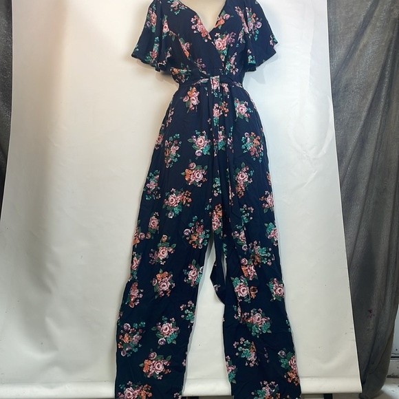 Band of gypsies floral one-piece flowing women's jumper - Picture 4 of 11